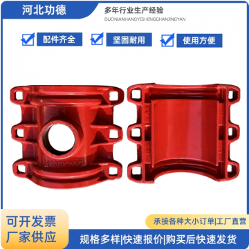 加厚铸铁材质哈夫节自来水管道接口补漏器管道抢修现货速发堵漏器