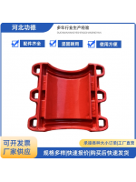 钢管道抢修卡子铁管堵漏哈夫节PE管抱箍管道补漏